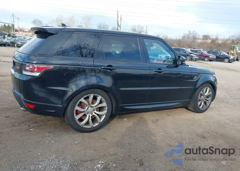 2016 Land Rover Range Rover Sport 5.0L V8 Supercharged Autobiography из США, поврежденный, VIN SALWV2EF0GA109141